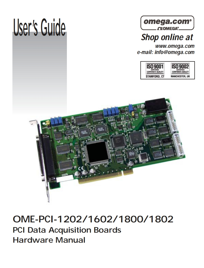 OME_PCI_1202_1602_1800_1802_使用说明书手册