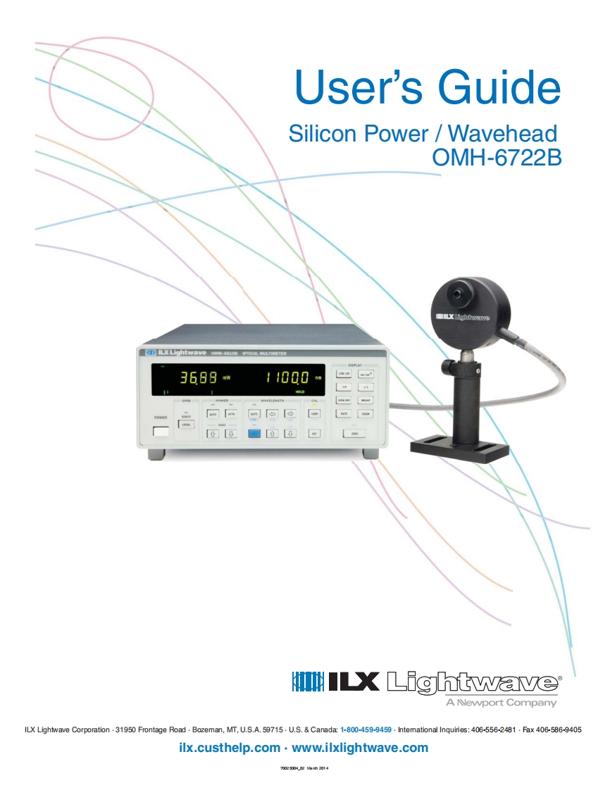 OMH-6722B-操作说明书手册