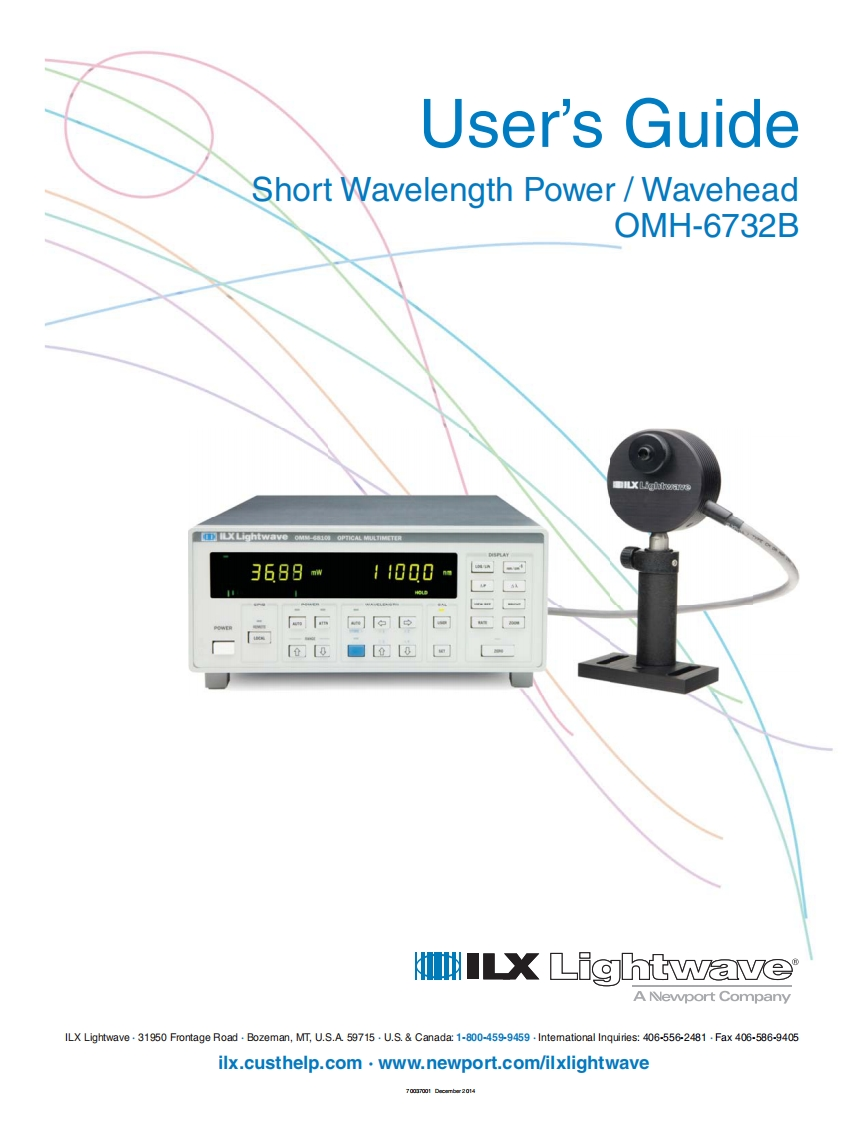OMH-6732B-操作说明书手册