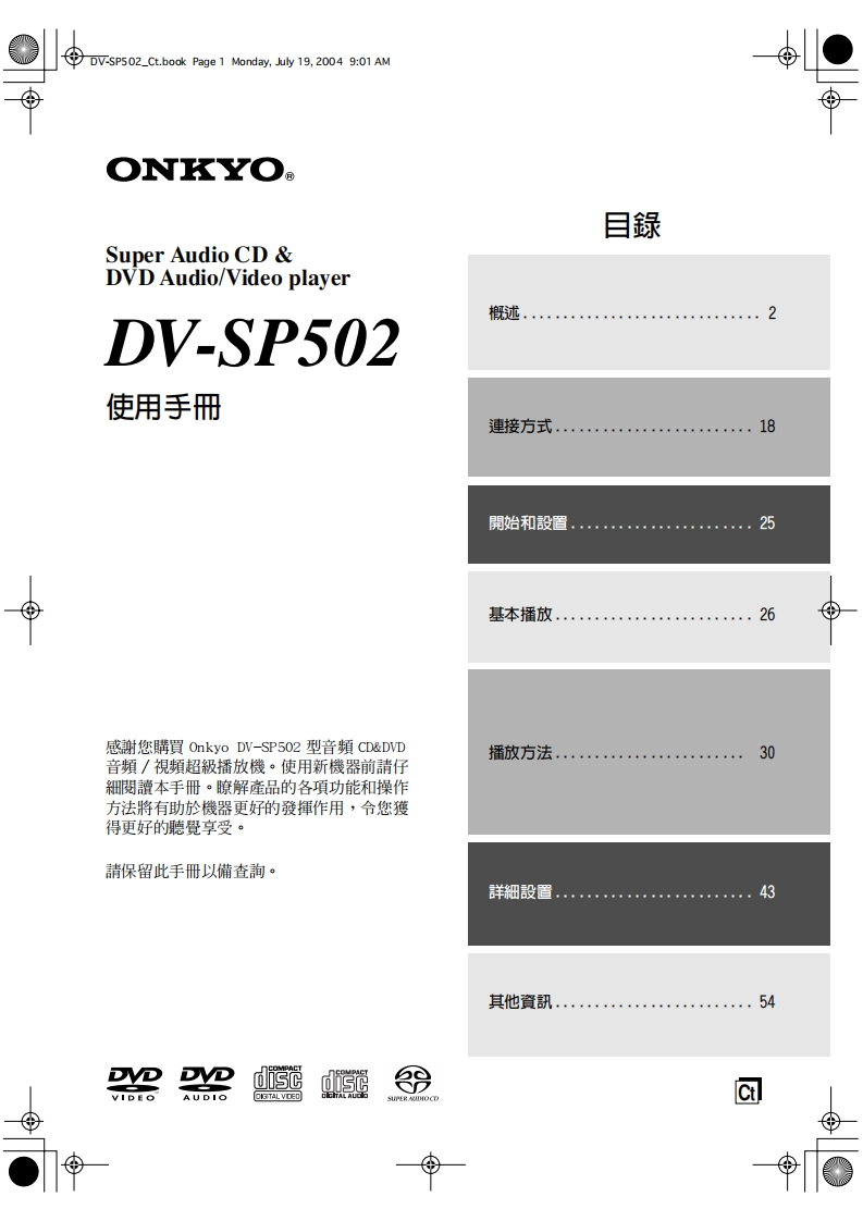 ONKYO-dv-sp502_manual_操作说明书手册