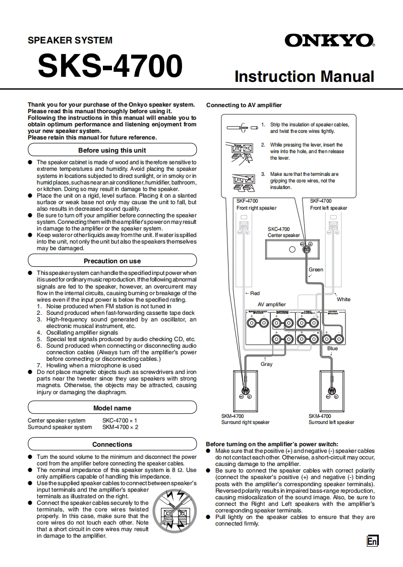 ONKYO-sks-4700_manual_e操作说明书手册