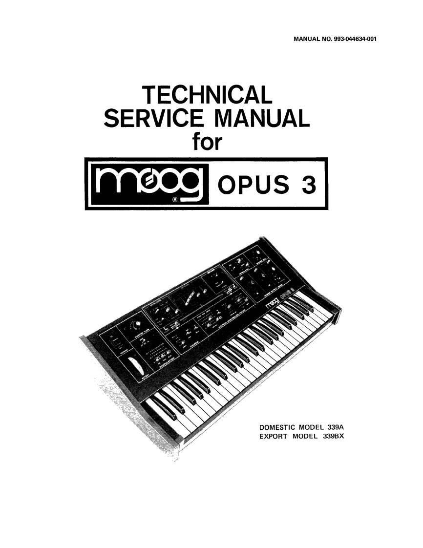 OPUS-3_维修手册电器原理图