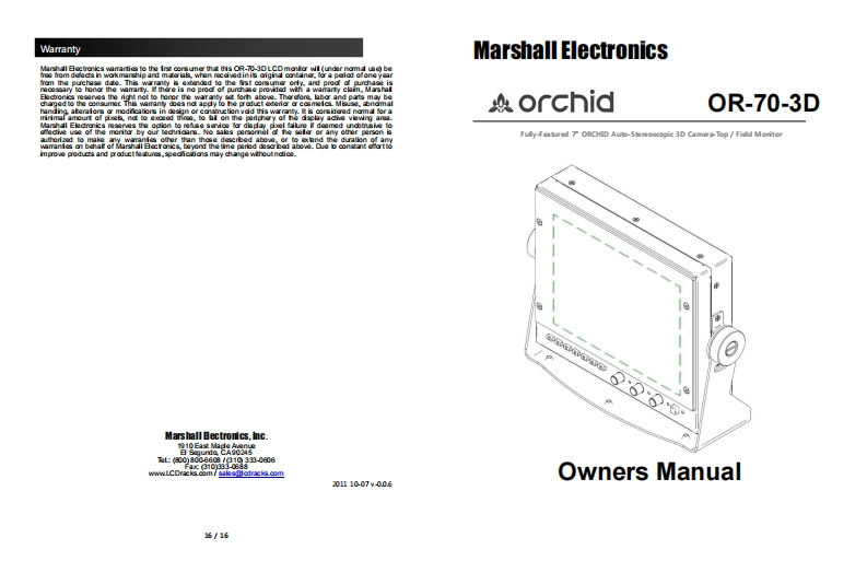 OR-70-3D-使用说明书手册-v006
