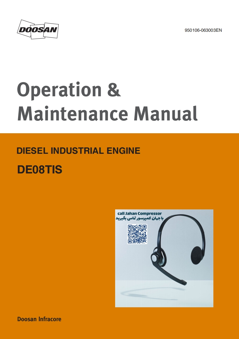 Operation-Maintenance-Manual-950106-063003EN-DIESEL-INDUSTRIAL-ENGINE-DE08TIS-Doosan操作维护说明书手册