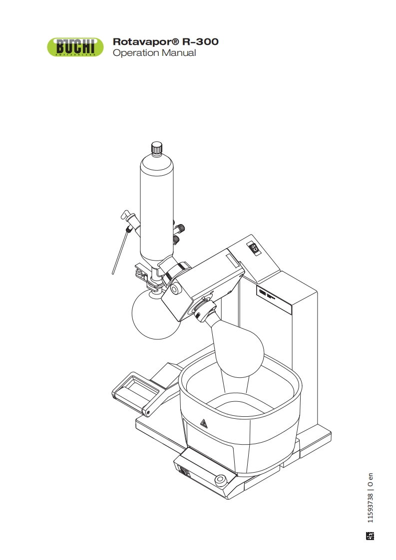 Operation-操作说明书手册-for-Buchi-R300-Rotavapor-B300-Heating-Bath-V300-Vacum-Pump