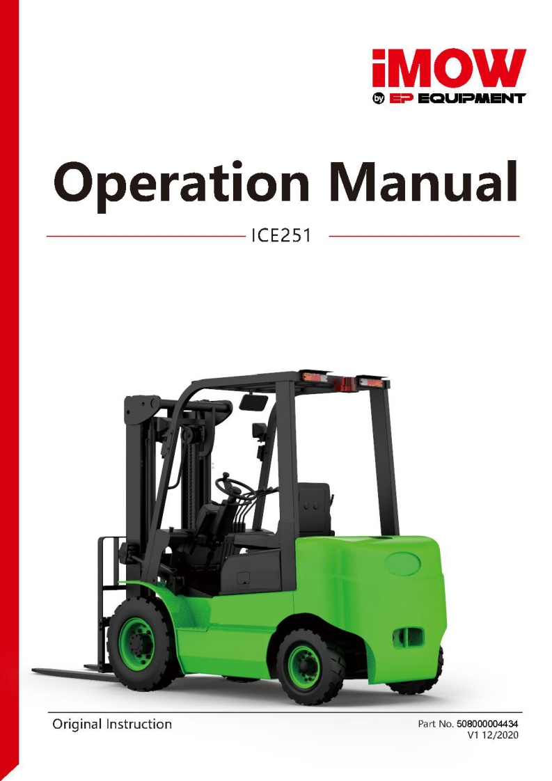 Operations-Manual操作与维护保养说明书手册