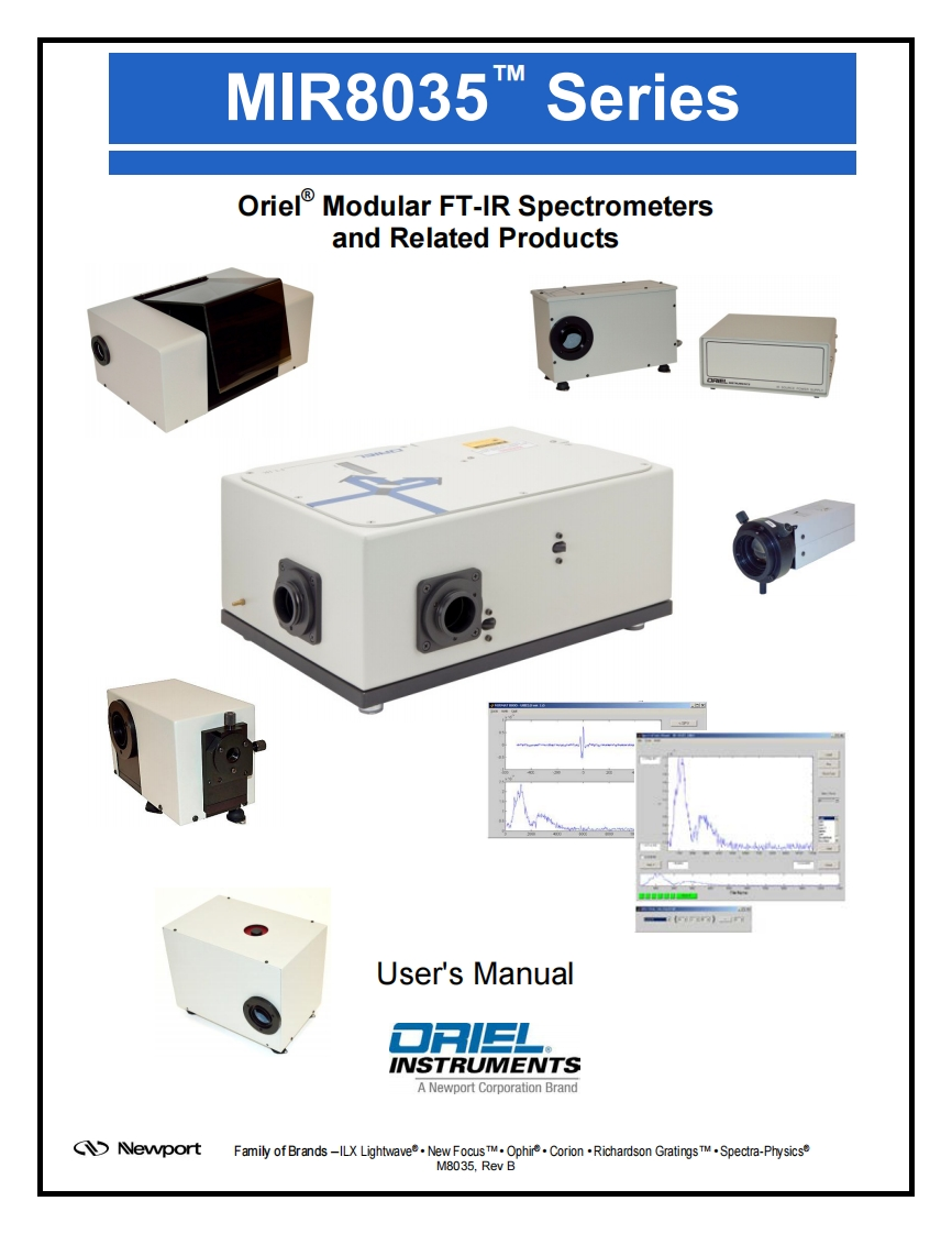 Oriel-MIR8035-FTIR-操作说明书手册-revB