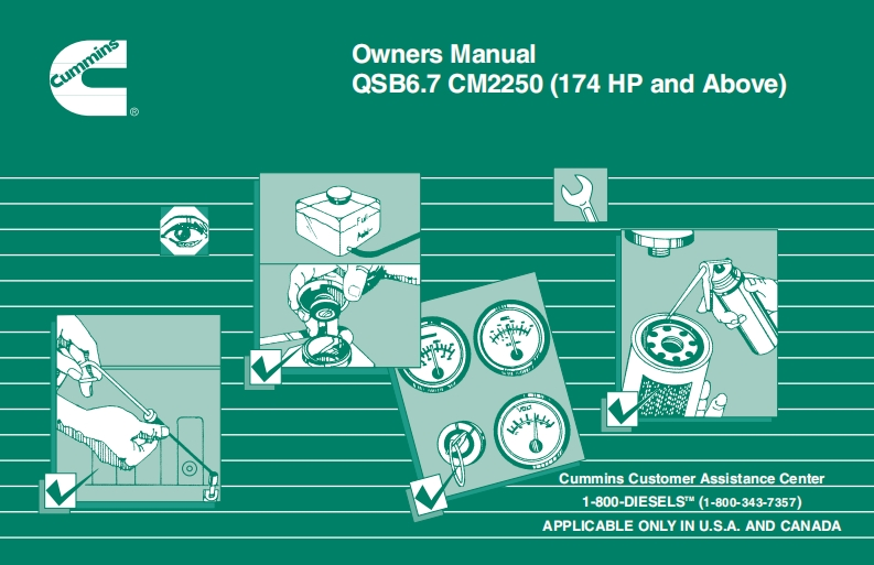 Owners-Manual-QSB6.7-CM2250-174-HP-and-Above操作说明书手册