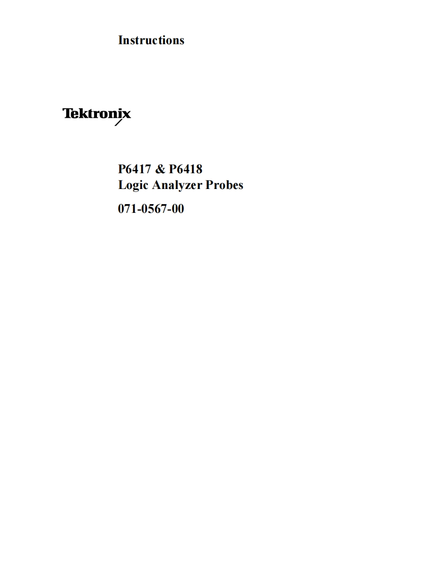 P6417_P6418_-_User_Manual操作说明书手册