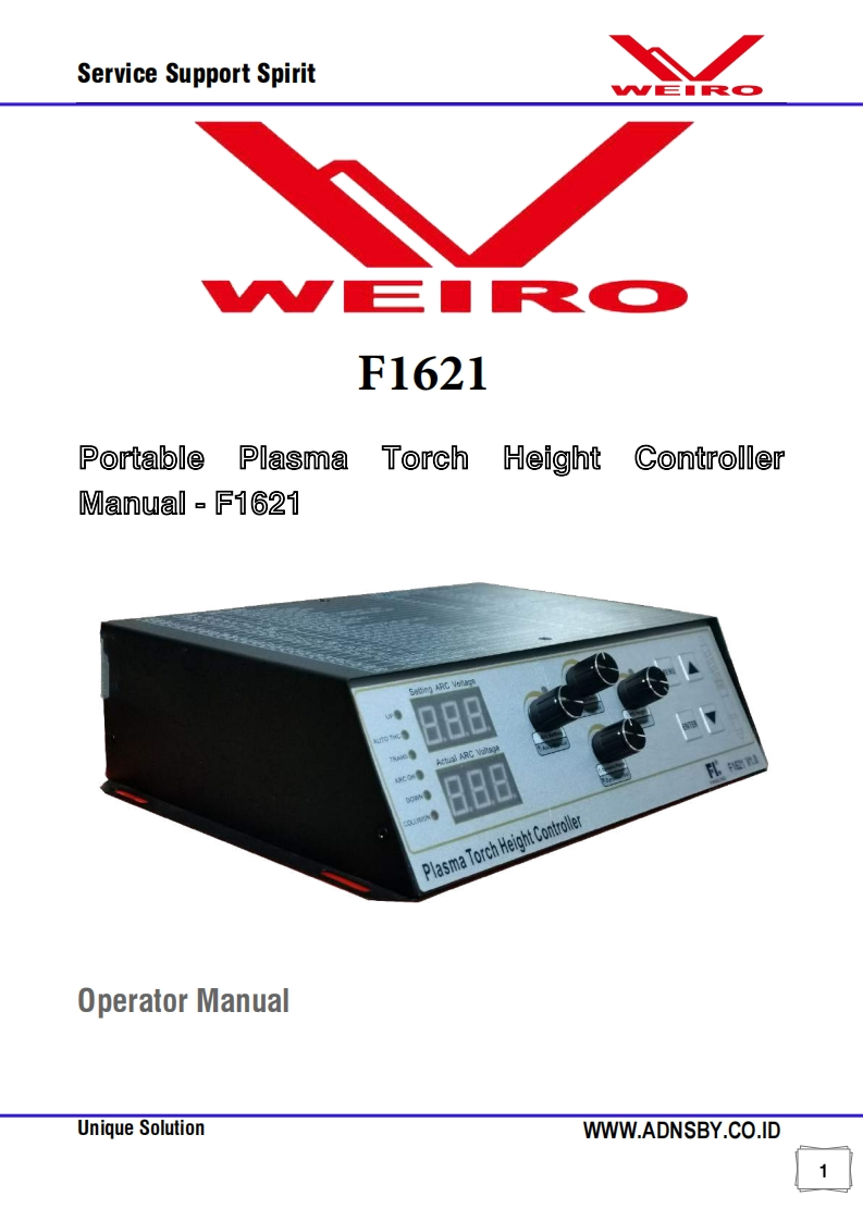 PART-1-WECUT-THC-Manual操作说明书手册