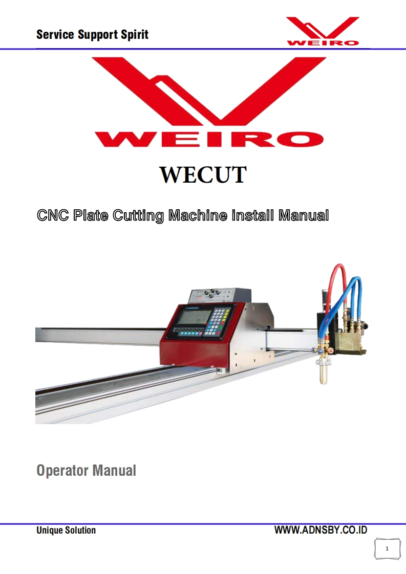 PART-2-WECUT-CNC-Install-Manual操作说明书手册