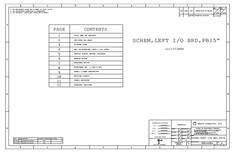PB15-LIO---051-6686---REV-A笔记本电器原理图