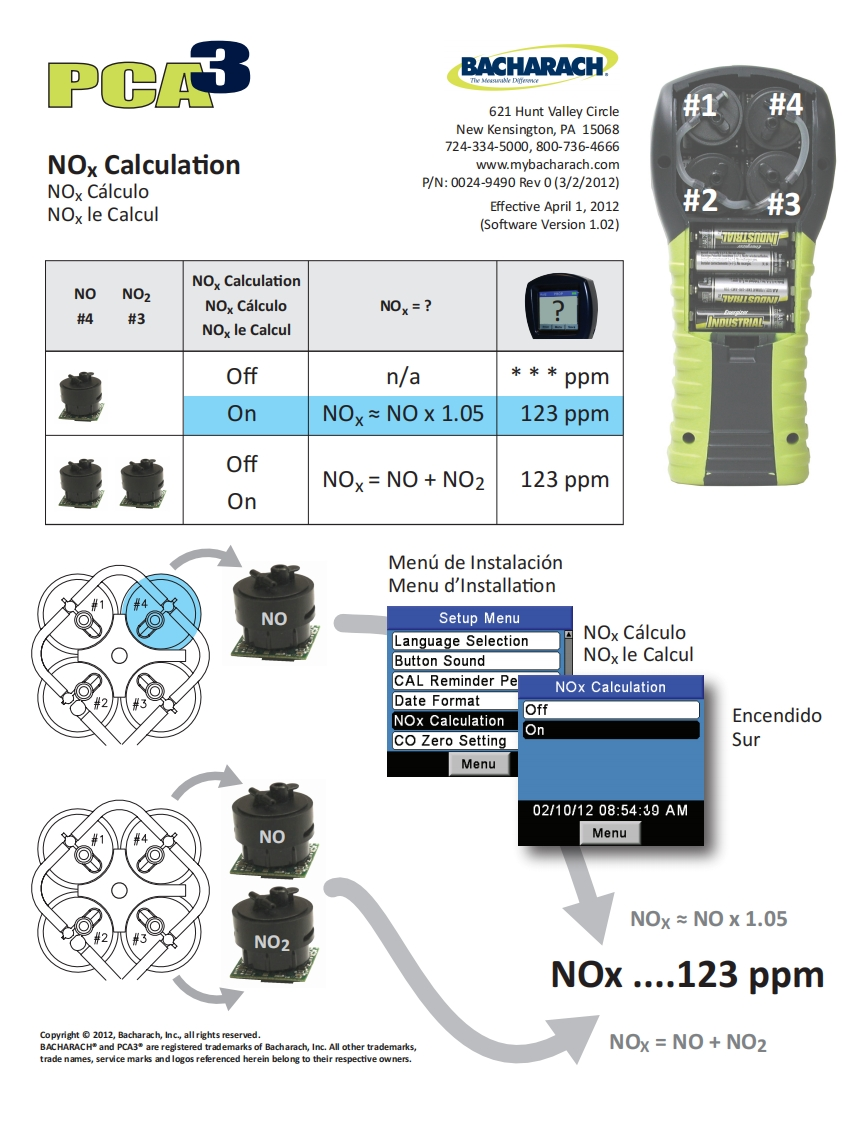 PCA3-NOX-Add_手册说明书指南