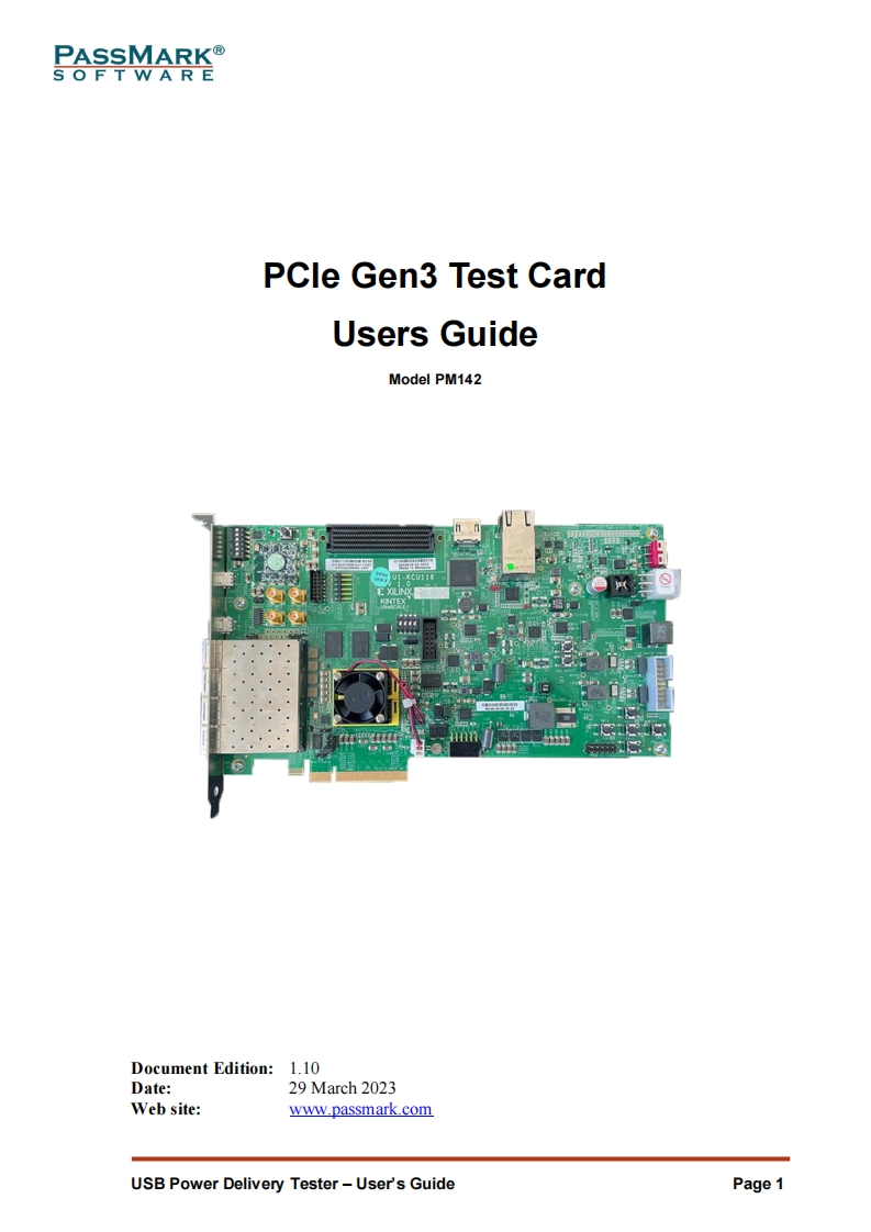 PCIe-Gen3-Test-card-操作说明书手册新质力文库 - 聚焦新质生产力发展的数字化知识库_行业洞察 / 理论成果 / 实践指南免费下载新质力文库