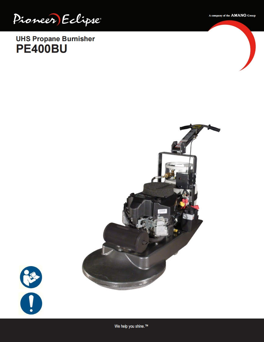 PE400BU-manual操作与维护手册