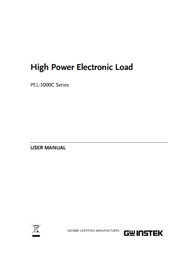 PEL-5000C-Series_usermanual操作说明书手册_EN