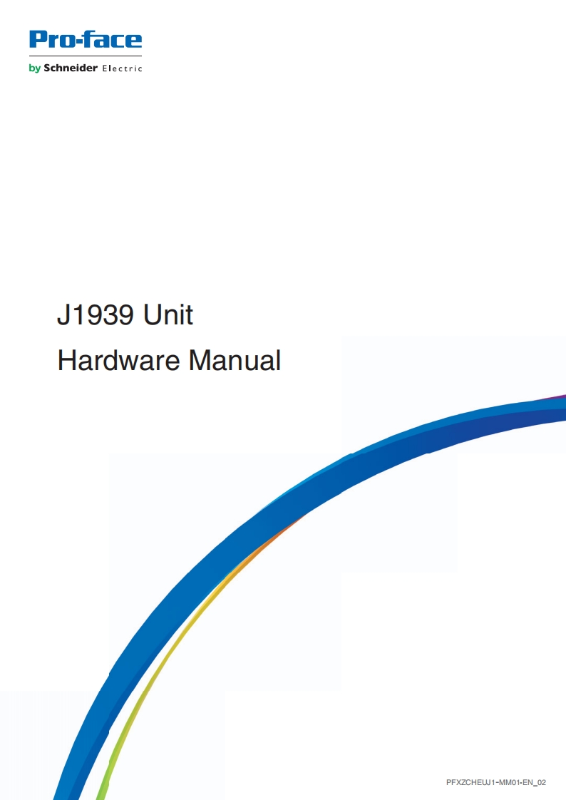 PFXZCHEUJ1-MM01-EN_02J1939HardwareManual安装操作说明书手册