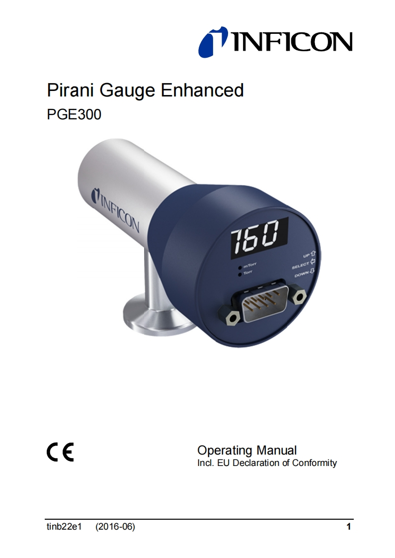PGE300操作说明书手册