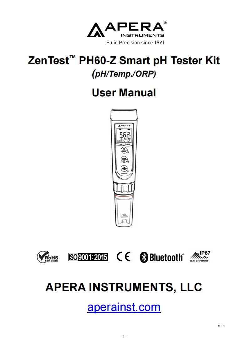 PH60-Z_调试手册说明书指南_v1.5