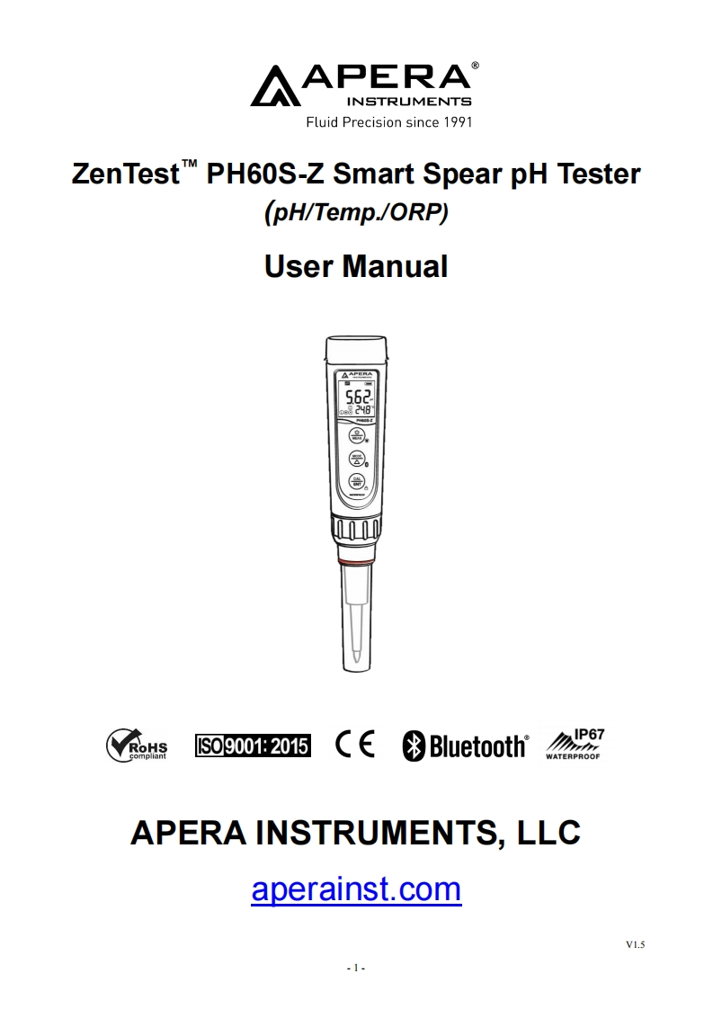 PH60S-Z_调试手册说明书指南_v1.5
