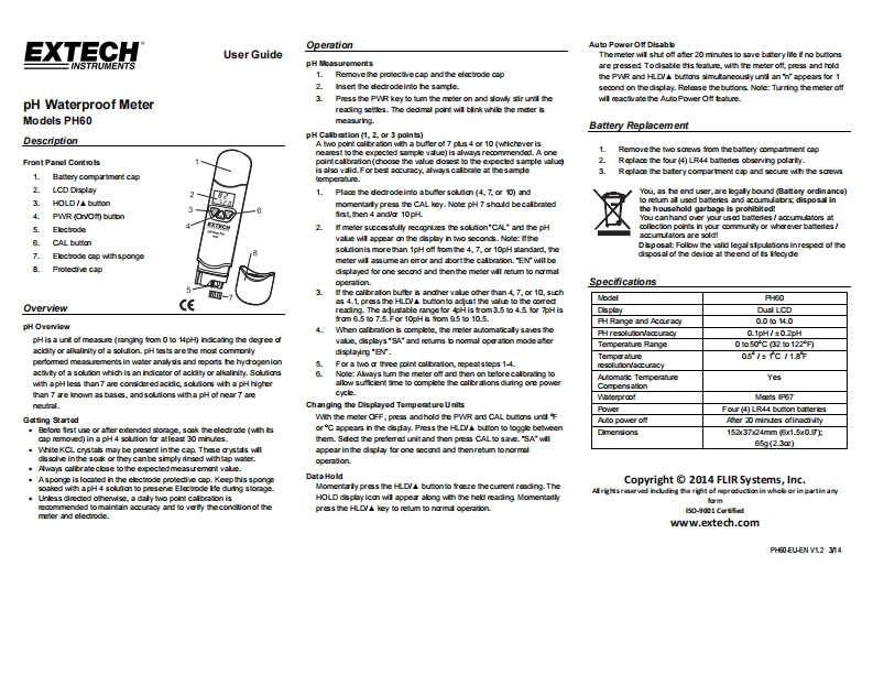 PH60_安装调试说明书手册en