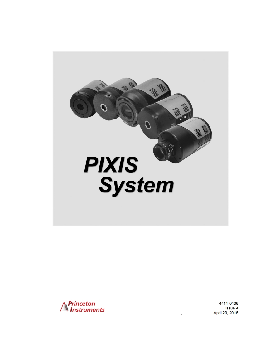PIXISSystem操作说明书手册