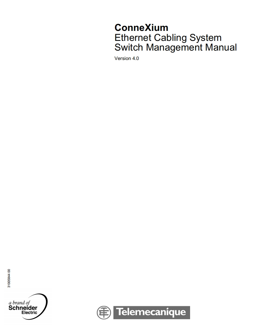 PLCConnexiumSwitch开发管理说明书手册