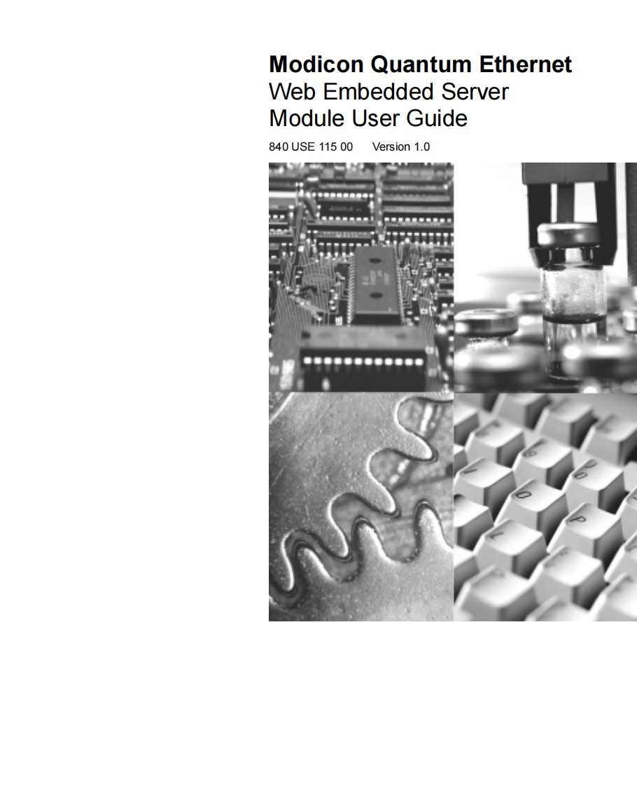PLCQuantumPLCWebEmbeddedServer参考说明书手册