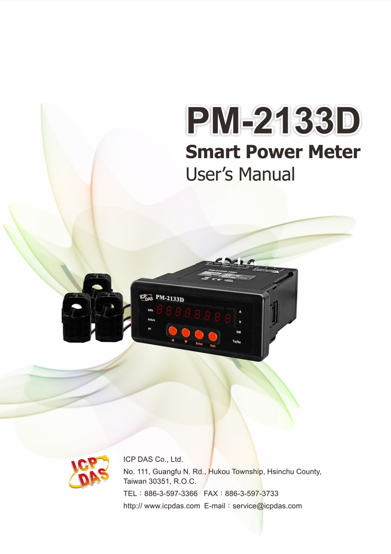 PM-2133D用户使用操作说明书手册_英语v1.00