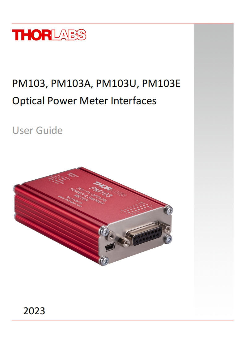 PM103E-标准安装操作说明书手册