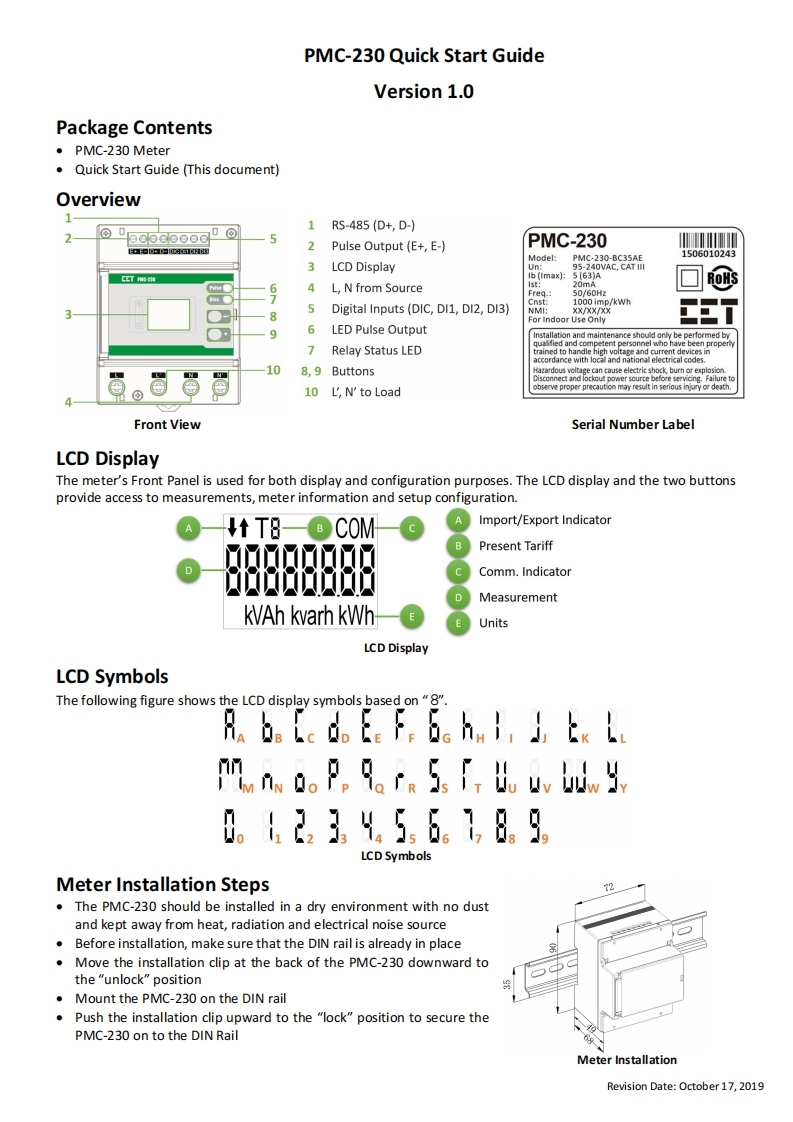 PMC-230简明操作说明书手册(20191017)