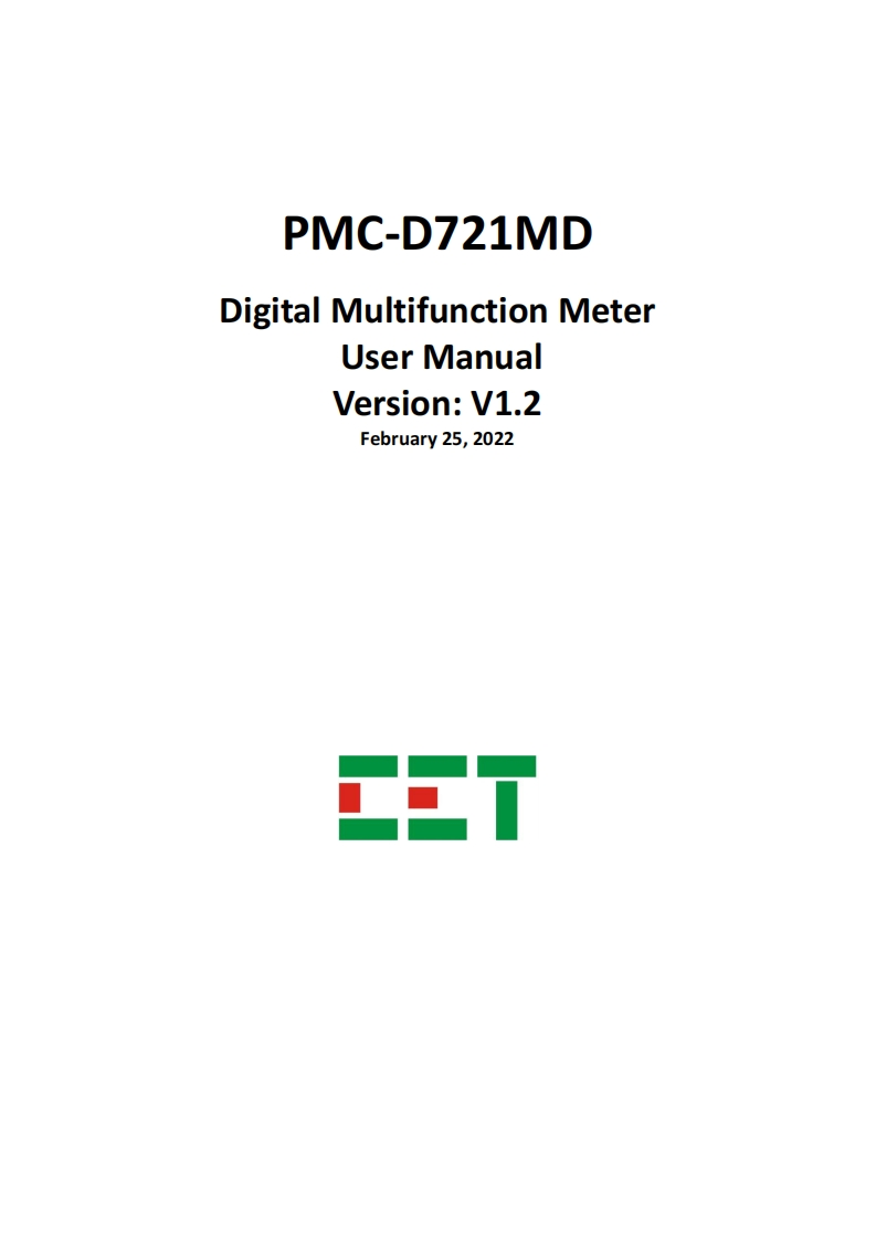 PMC-D721MD操作说明书手册V1.2(20220225)