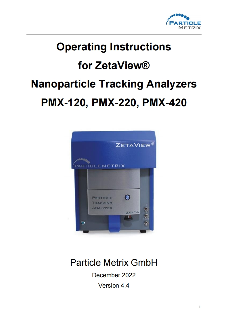 PMX-12-PMX-220-PMX-420分析仪操作说明书手册