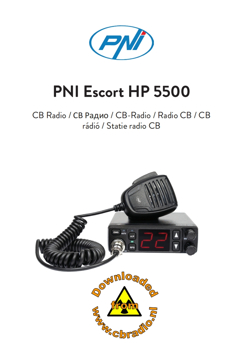 PNI_HP5500_使用说明书手册_ESP_FR_DE_MY_PL_RO_RU_ITA_NL