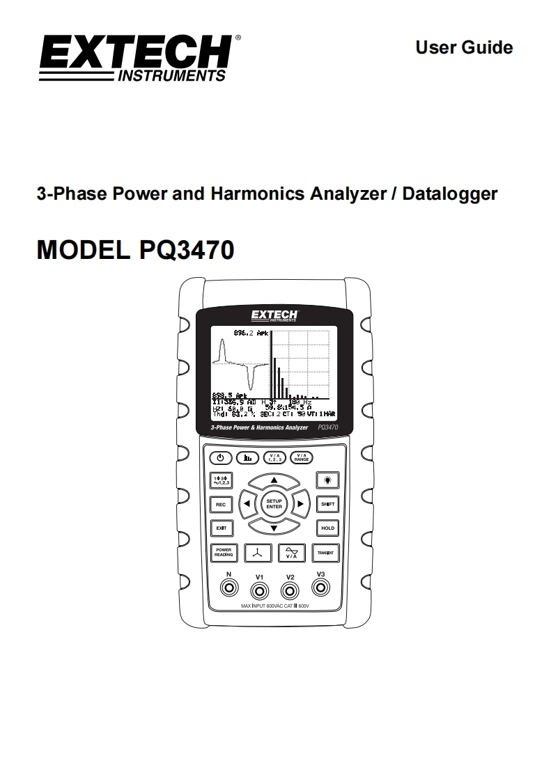 PQ3470_安装调试说明书手册