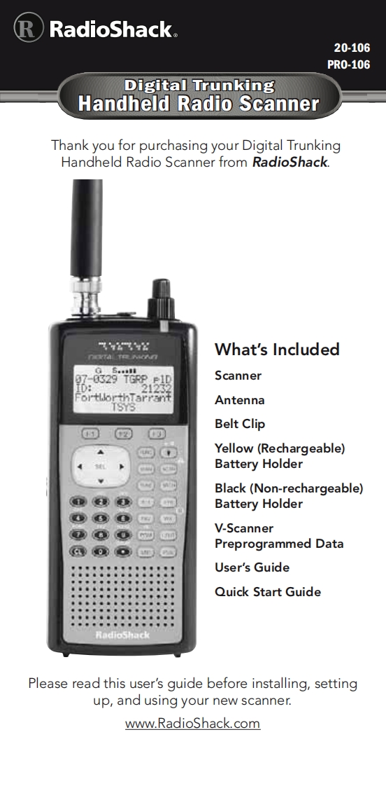 PRO-106-(Owners-Manual操作说明书手册)