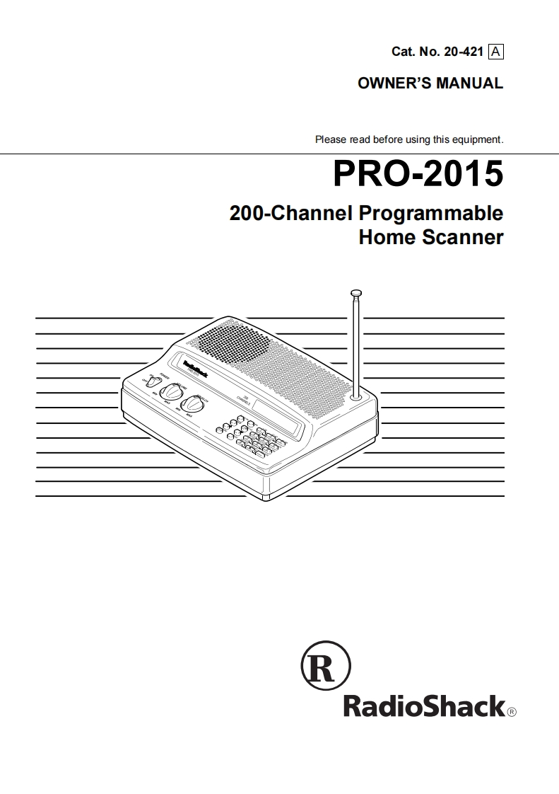 PRO-2015-(Owners-Manual操作说明书手册)