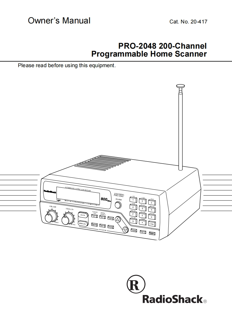 PRO-2048-(Owners-Manual操作说明书手册)