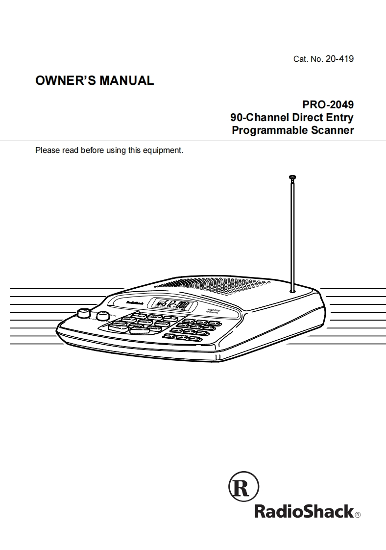 PRO-2049-(Owners-Manual操作说明书手册)