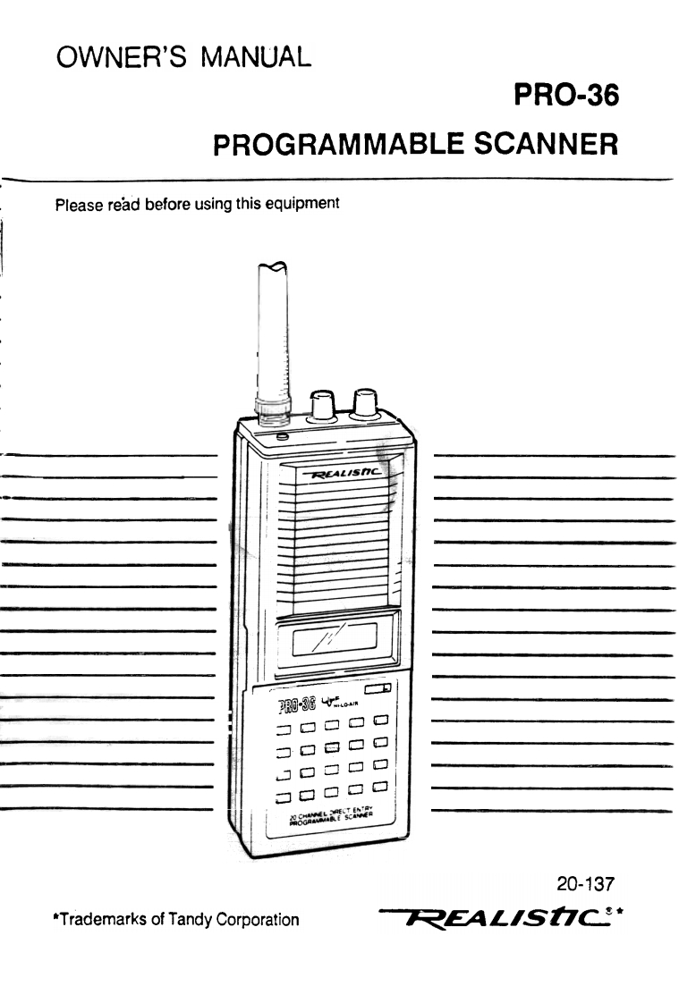 PRO-36-(Owners-Manual操作说明书手册)