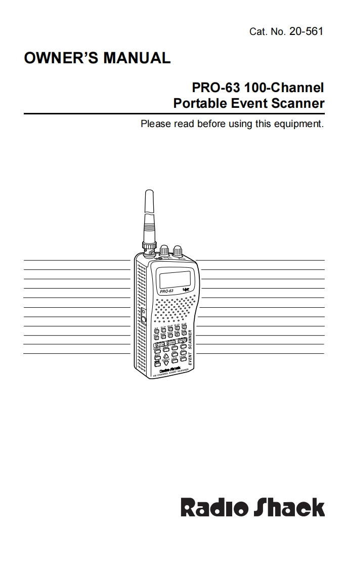 PRO-63-(Owners-Manual操作说明书手册)