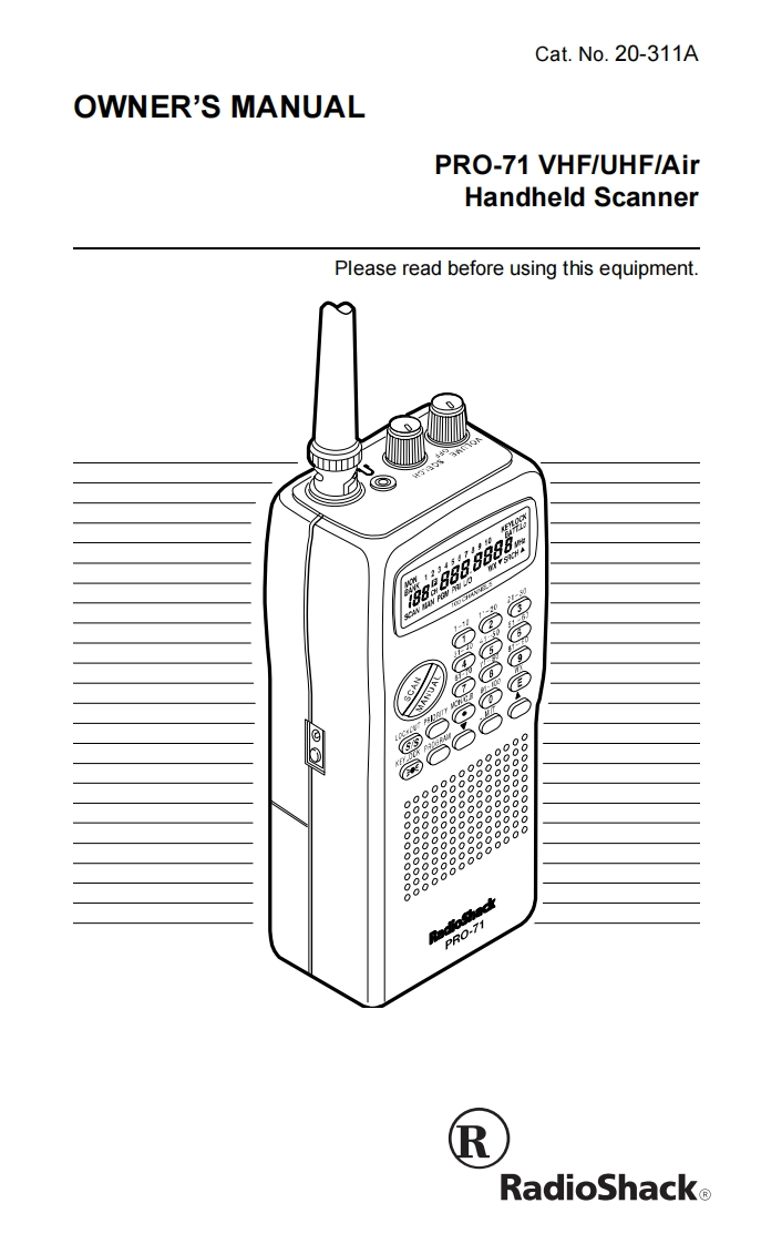 PRO-71-(Owners-Manual操作说明书手册)