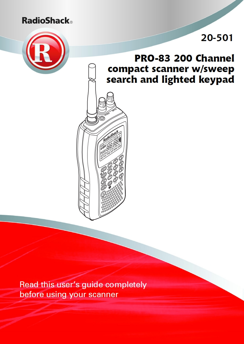 PRO-83-(Owners-Manual操作说明书手册)