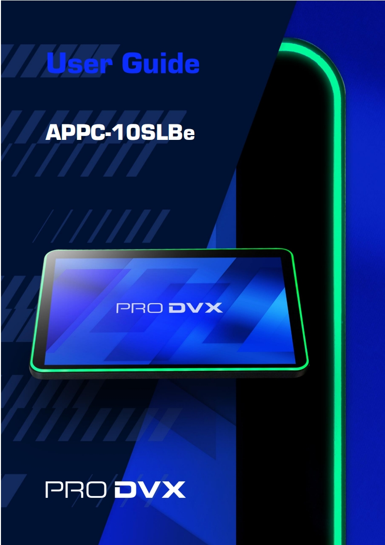 PRODVX-APPC-10SLBe-操作说明书手册