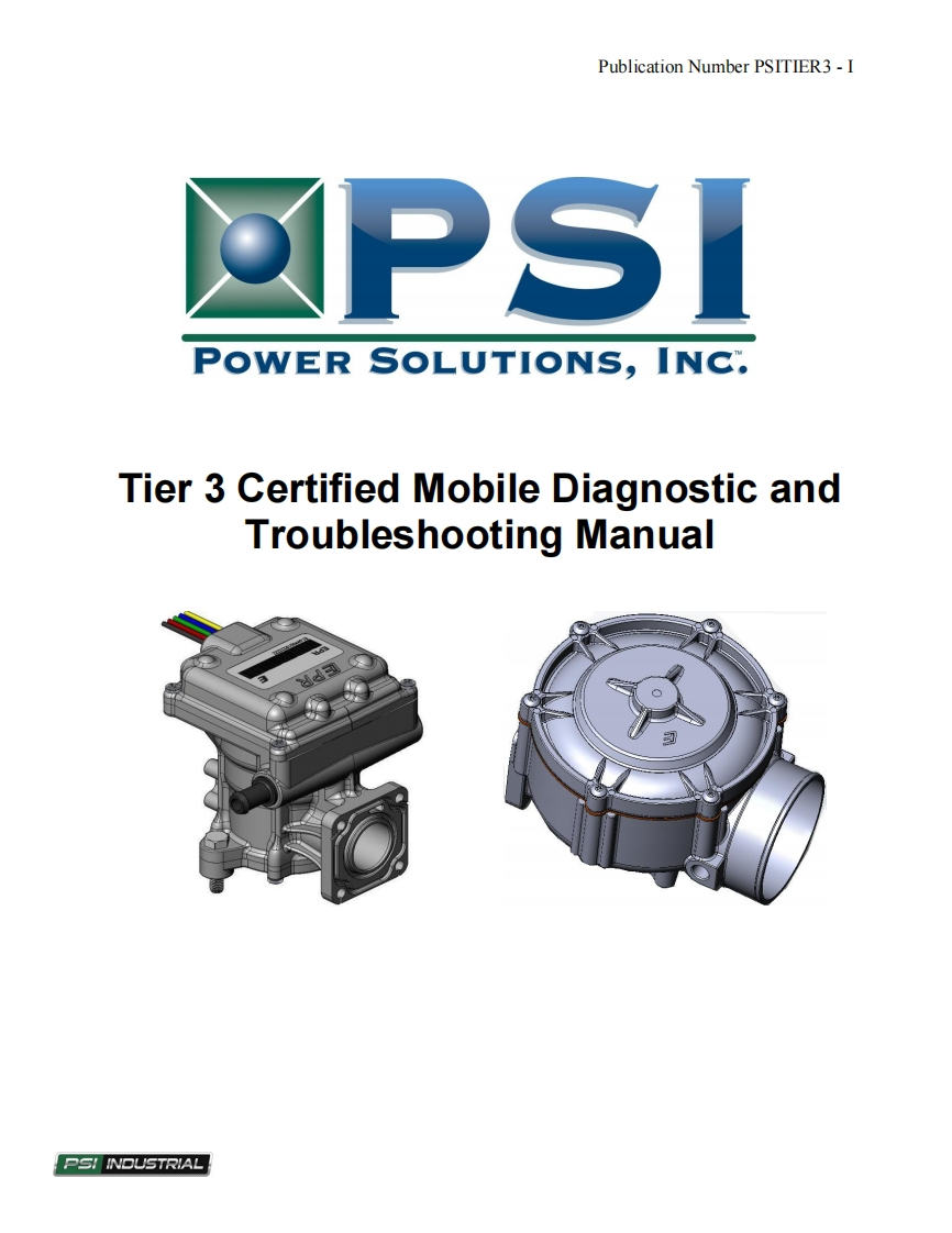 PSI_Tier_3_Mobile_Engine_Fuel_System_维修说明书手册-I