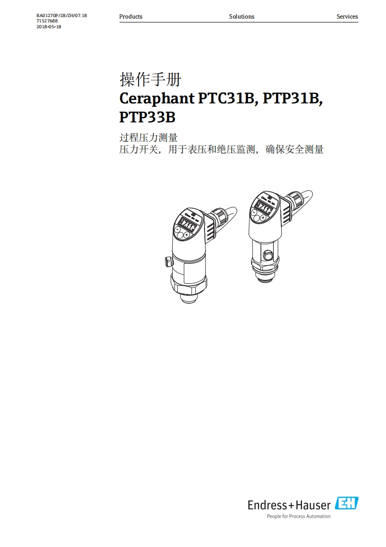 PTC31B-PTP31B操作