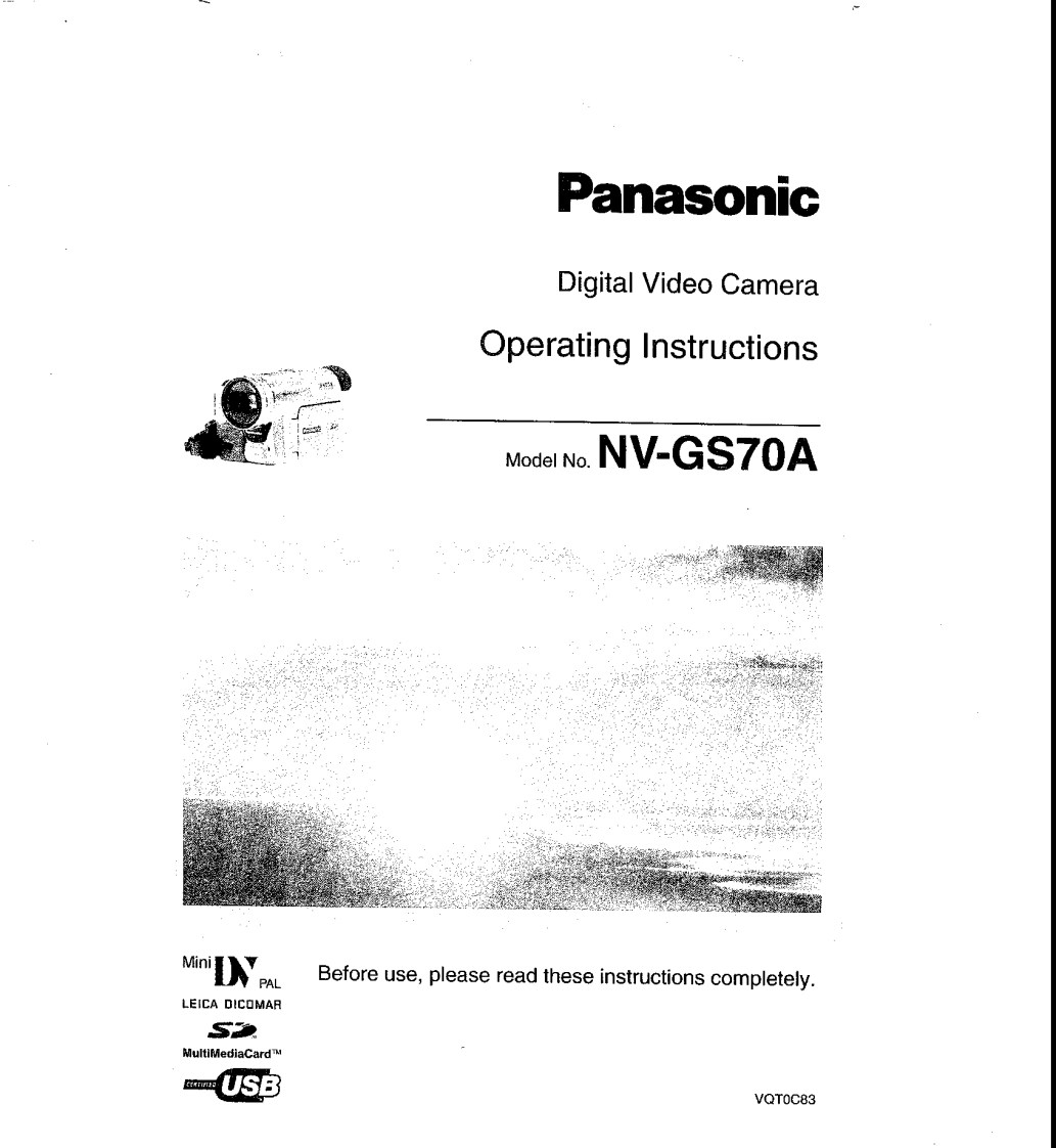 Panasonic-NVGS70-User-Manual操作说明书手册新质力文库 - 聚焦新质生产力发展的数字化知识库_行业洞察 / 理论成果 / 实践指南免费下载新质力文库