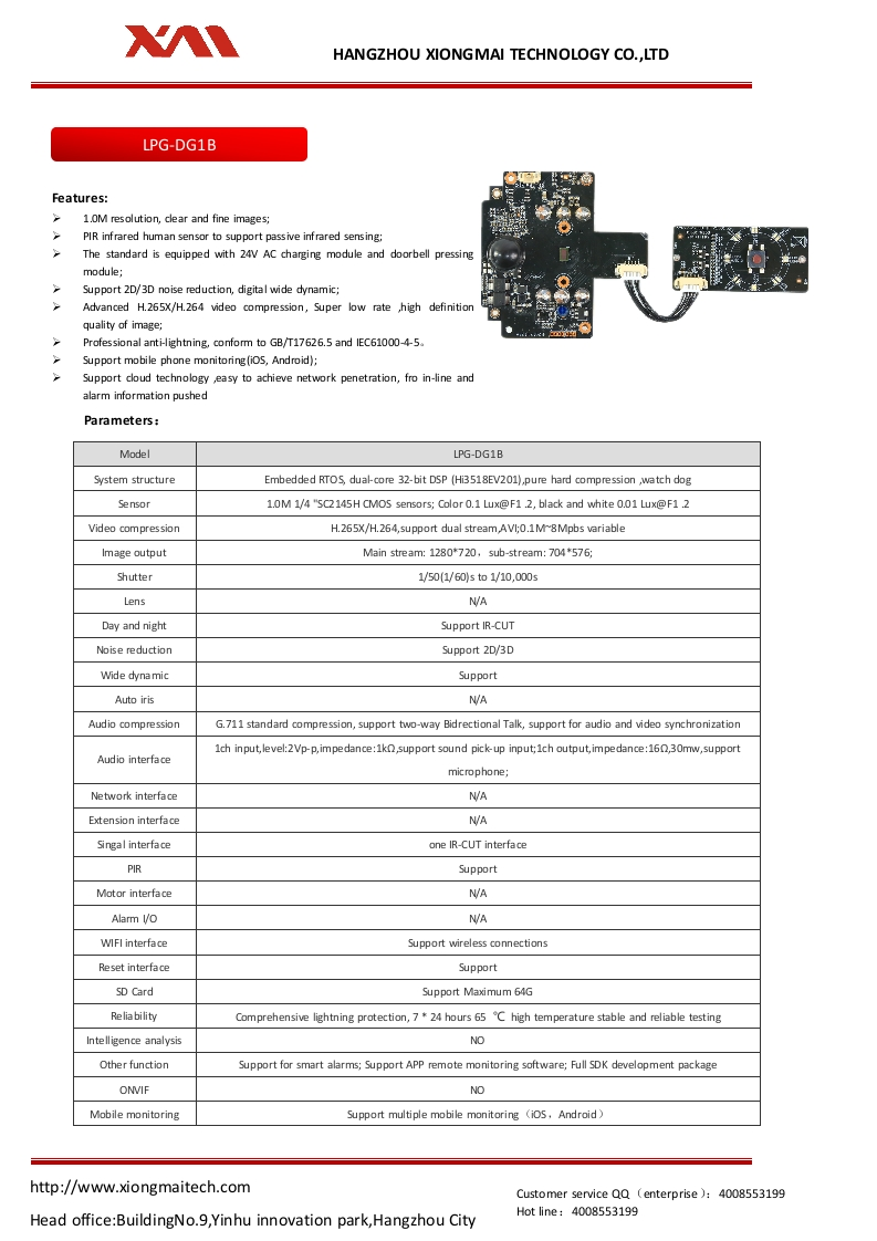 Parameters-for-LPG-DG1B