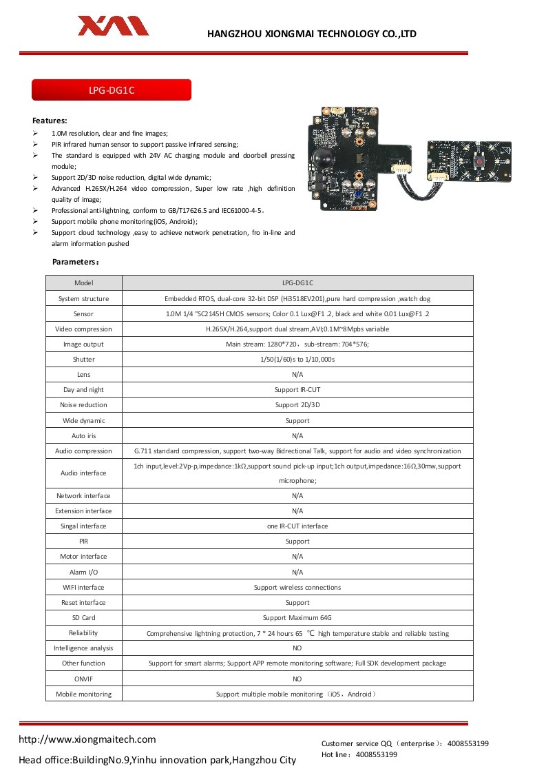 Parameters-for-LPG-DG1C