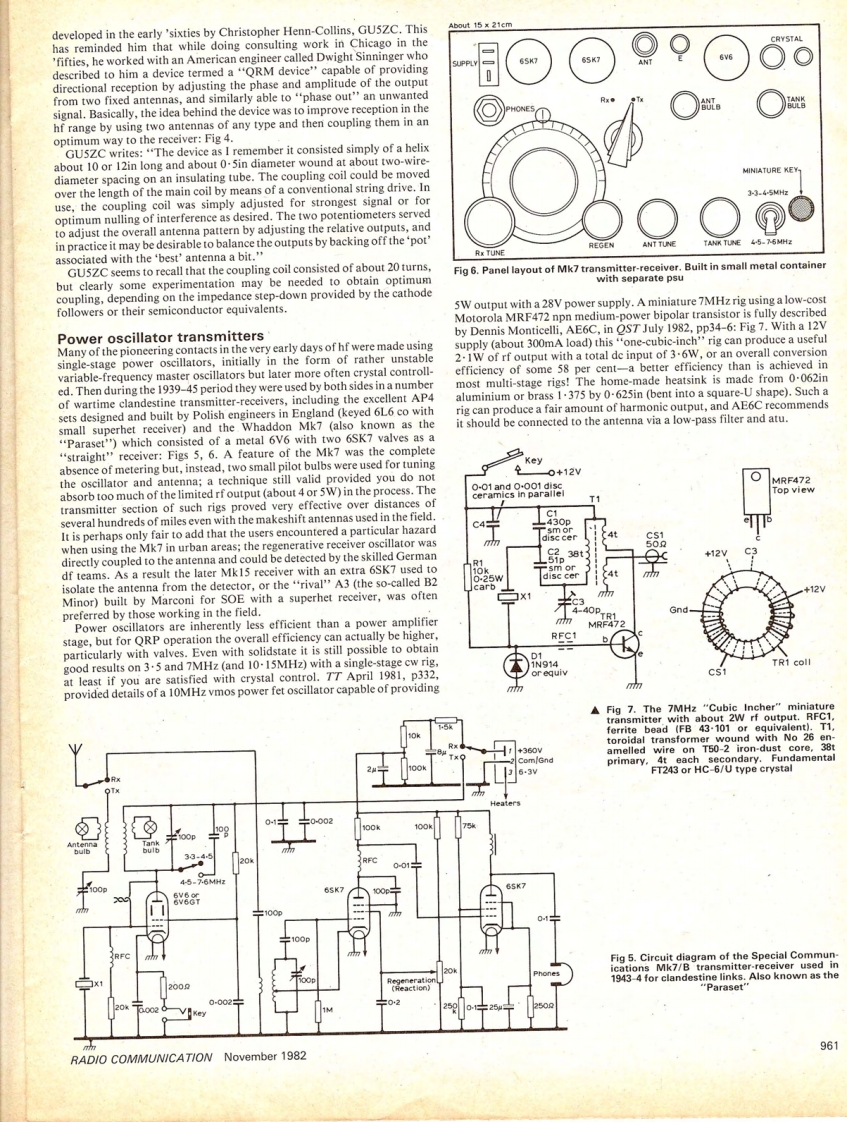 Paraset_Whaddon_Mk7_original_参考电器原理图